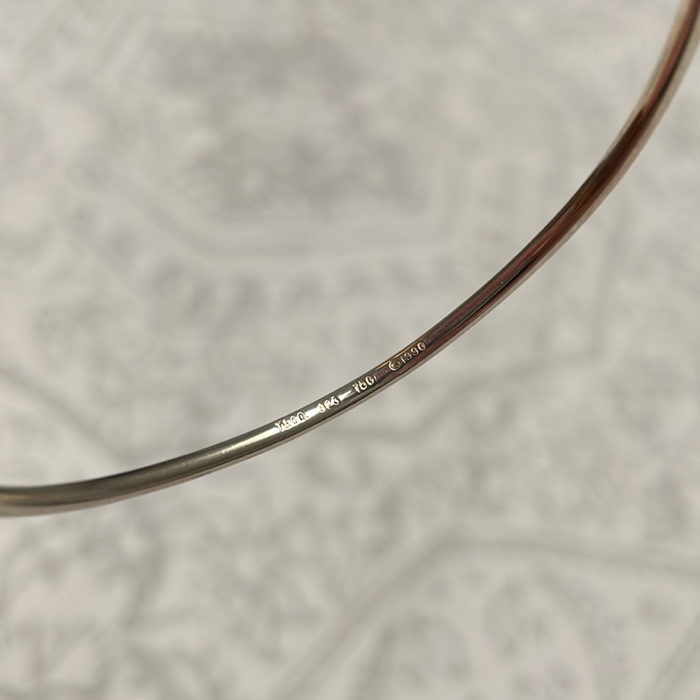 Tiffany & Co Vintage Interlocking Hearts Bangle - Picture 8 of 12